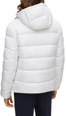 HUGO BOSS Jaket Putih Tahan Air untuk Pria dengan Bordir Logo 50513500-100 Purchase HUGO BOSS Jaket Putih Tahan Air untuk Pria dengan Bordir Logo 50513500-100