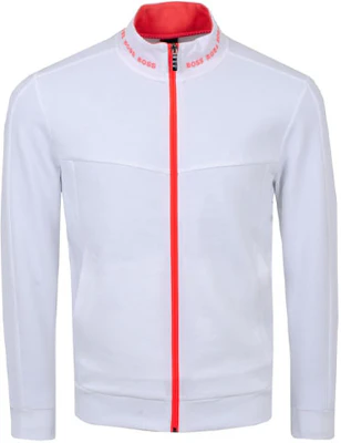 HUGO BOSS Jaket Zip Putih dengan Logo dan Perincian Sulaman 50452631-100 Buy HUGO BOSS Jaket Zip Putih dengan Logo dan Perincian Sulaman 50452631-100