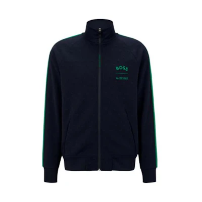 HUGO BOSS AJBXNG SS23 Oversized Zip Sweatshirt Men’s Deep Navy 50487669-402