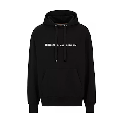 HUGO BOSS Frida Kahlo SS23 Unisex Sweatshirt Black with Back Graphic Print 50494784-001