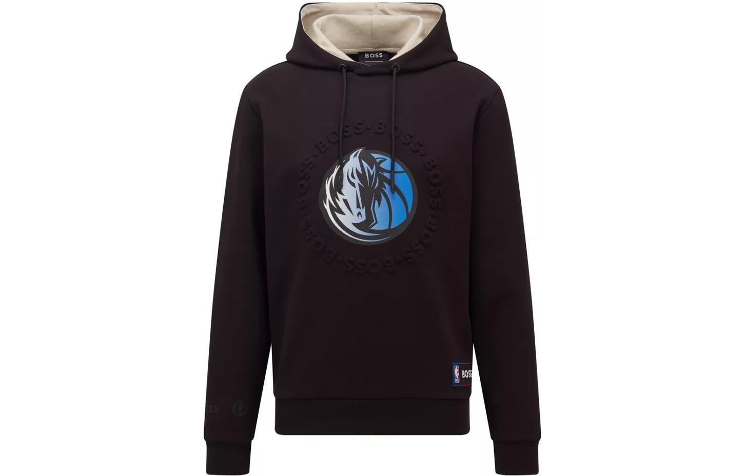 HUGO BOSS NBA Dallas Mavericks Logo Hoodie Black 50469438-009