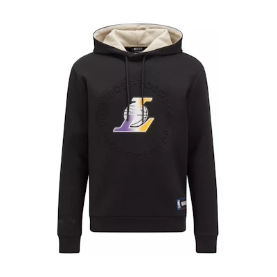 HUGO BOSS NBA Lakers Logo Print Hoodie SS22 Black 50469438-002
