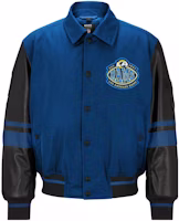HUGO BOSS x NFL Blue Embroidered Logo Bomber Jacket 50505936-431 HUGO BOSS x NFL Blue Embroidered Logo Bomber Jacket 50505936-431