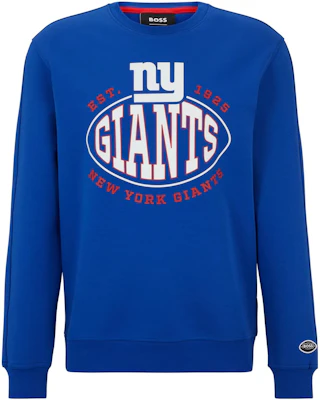 HUGO BOSS x NFL Collaboration Logo Print Crewneck Sweatshirt Navy - 50504600-428 Order HUGO BOSS x NFL Collaboration Logo Print Crewneck Sweatshirt Navy - 50504600-428