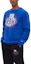 Shop HUGO BOSS x NFL Collaboration Logo Print Crewneck Sweatshirt Navy - 50504600-428