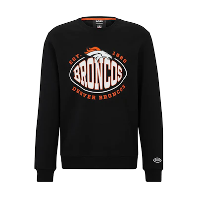 HUGO BOSS NFL Logo Print Sweatshirt Black 50504600-012