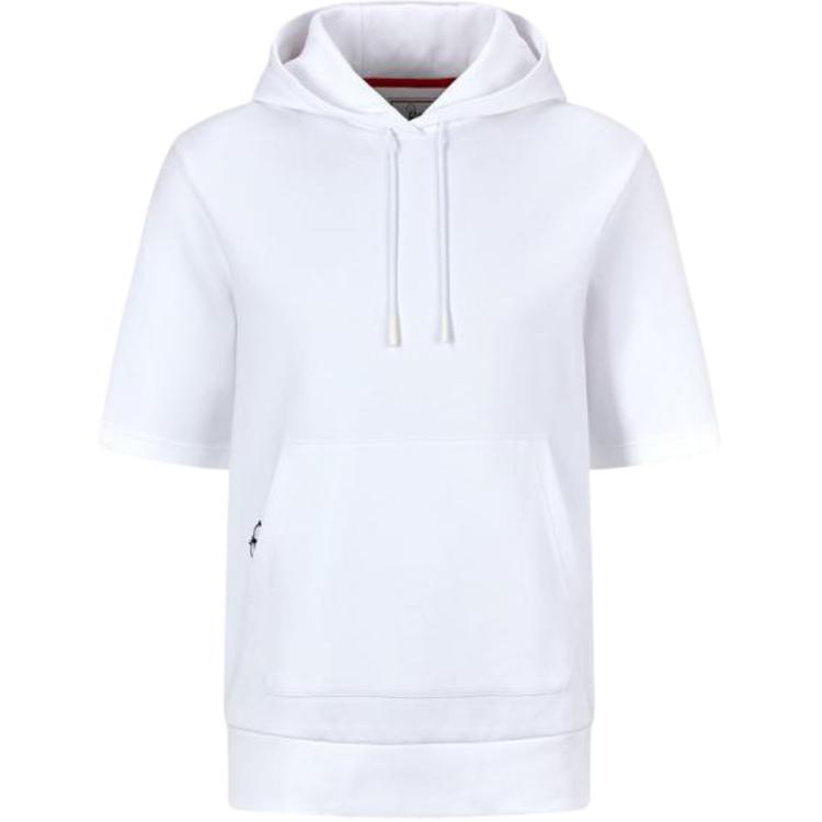 HUGO BOSS Peanuts Unisex White Short-Sleeve Drawstring Hoodie 50477871-100