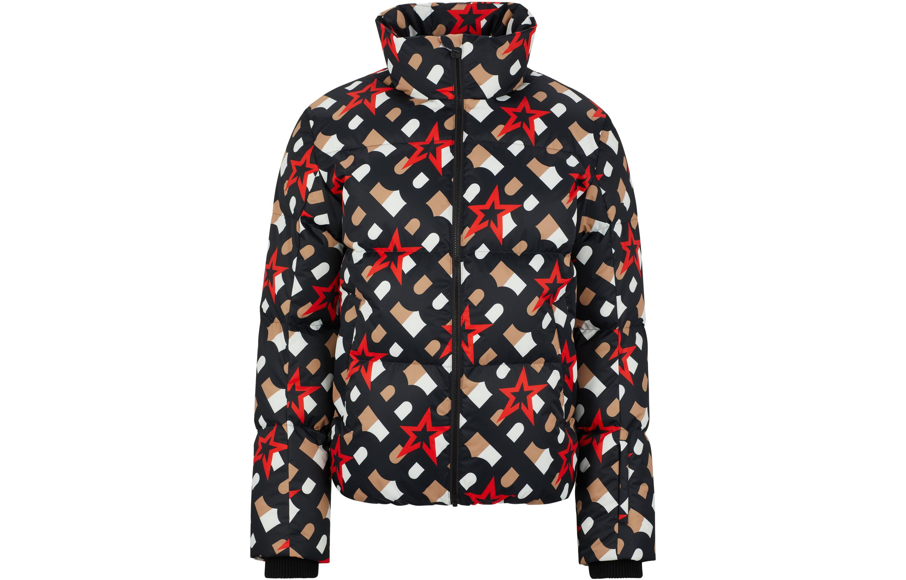 HUGO BOSS Perfect Moment FW22 Star Print Zip Jacket Multicolor Men’s 50500435-002
