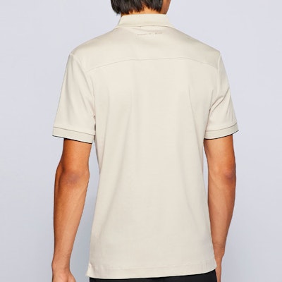 HUGO BOSS x Porsche 白色純色短袖Polo衫 50457012-131 Shop HUGO BOSS x Porsche 白色純色短袖Polo衫 50457012-131