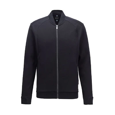 HUGO BOSS Porsche Black Logo Zip Jacket Collaboration 50423715-001