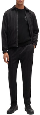 HUGO BOSS x Porsche Logo Crewneck Relaxed Fit Black Sweatshirt for Men. 50518625-001 Purchase HUGO BOSS x Porsche Logo Crewneck Relaxed Fit Black Sweatshirt for Men. 50518625-001