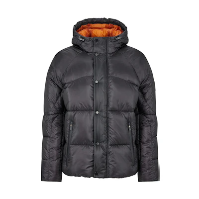 HUGO BOSS Porsche SS23 Black Hoodie Jacket Collaboration 50476119-001