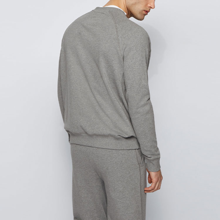 HUGO BOSS RUSSELL Graphic Loose Fit Sweatshirt Grey Collaboration 50455995-034 圖 4