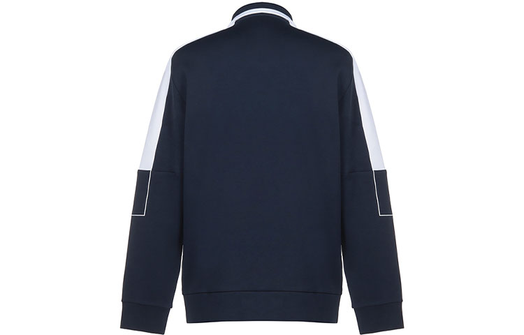 Lookbook ヒューゴボス ジップアップロゴジャケット ネイビーブルー 50441244-410