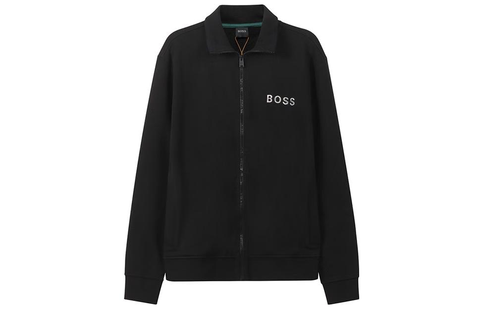 HUGO BOSS Zip Jacket with Letter Logo 50472237-001