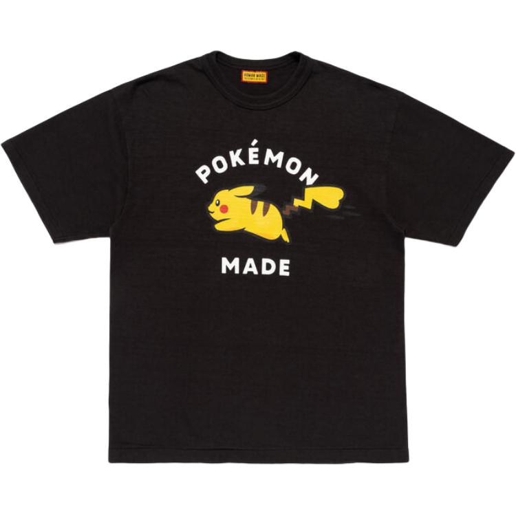 HUMAN MADE × Pokémon SS26 Pikachu Graphic Unisex T-Shirt XX31TE020