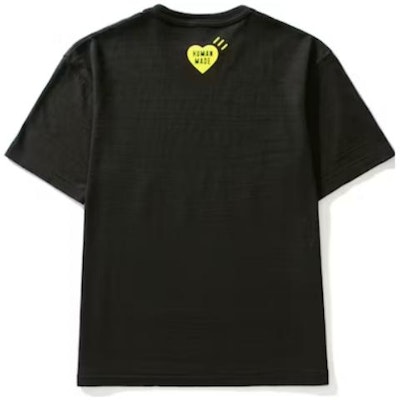 HUMAN MADE 黑色寬鬆版圓領字母印花短袖T恤 HM23TE034 Lookbook HUMAN MADE 黑色寬鬆版圓領字母印花短袖T恤 HM23TE034