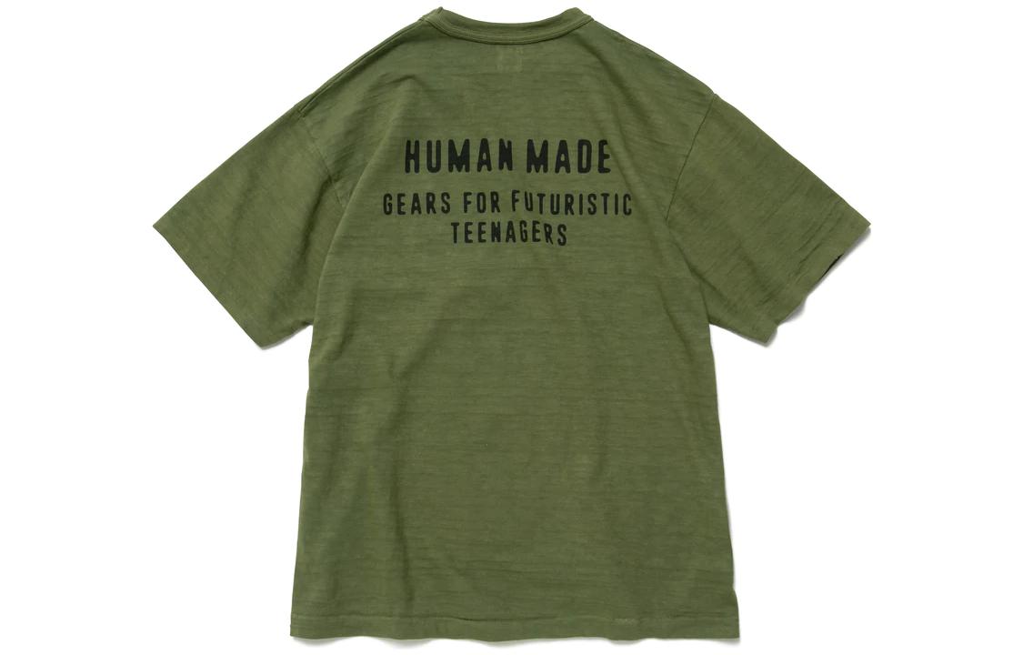 HUMAN MADE  Dachshund Logo Graphic Crewneck T-Shirt. HM23CS026 圖 5