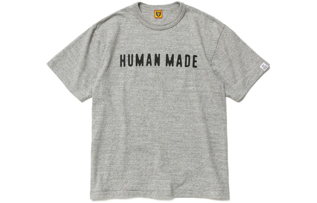 HUMAN MADE  Heart Logo Graphic Print Crew Neck Short Sleeve T-Shirt. HM23TE028 圖 5