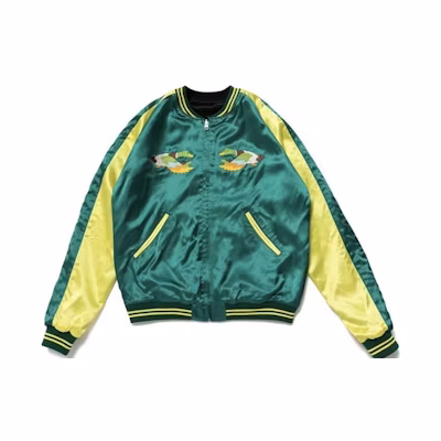 HUMAN MADE Letter Long Sleeve Minimalist Baseball Jacket HM23JK001