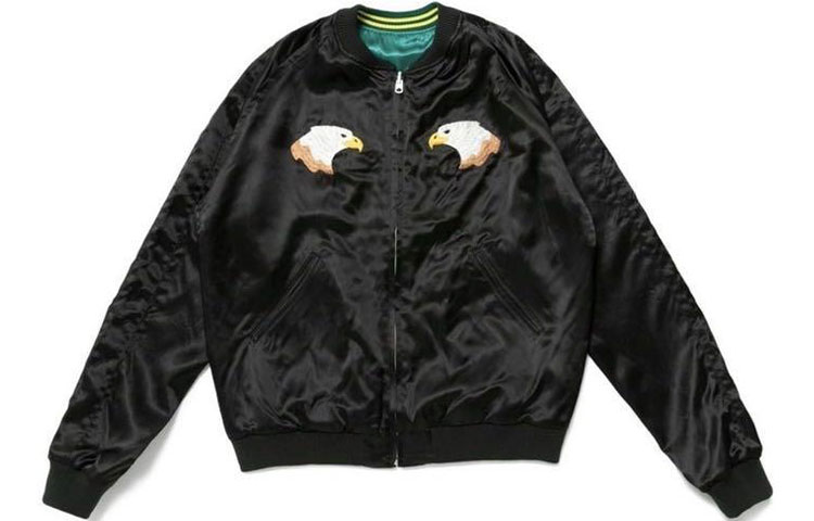 Shop HUMAN MADE Jaket Baseball Lengan Panjang Minimalis HM23JK001