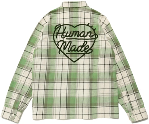 HUMAN MADE Alphabet Plaid Long Sleeve Shirt Unisex 232SM00013133 Purchase HUMAN MADE Alphabet Plaid Long Sleeve Shirt Unisex 232SM00013133