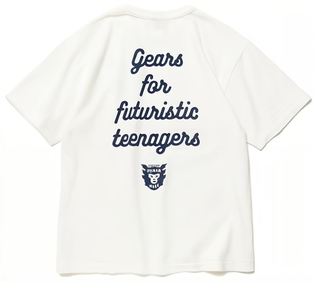 human-made-ape-head-graphic-slogan-back-print-white-t-shirt-capsule-series-hm-23-cs-033