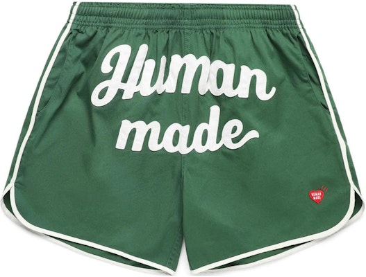 ヒューマンメイド メンズ ブルーロゴプリント リラックスフィット キャンプショーツ HM25PT018 Buy ヒューマンメイド メンズ ブルーロゴプリント リラックスフィット キャンプショーツ HM25PT018