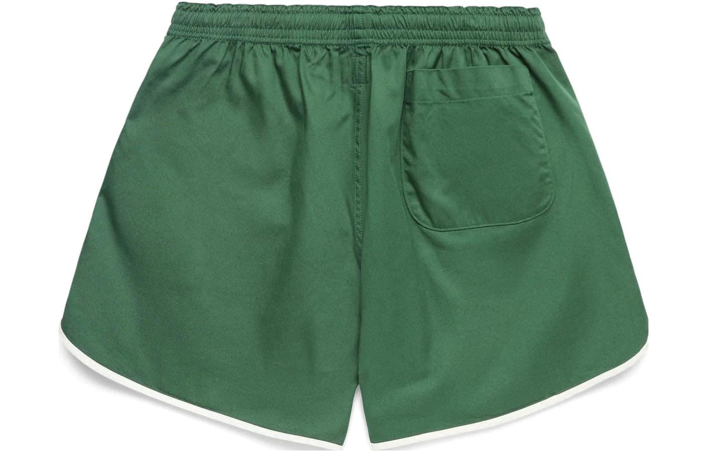 Purchase ヒューマンメイド メンズ ブルーロゴプリント リラックスフィット キャンプショーツ HM25PT018