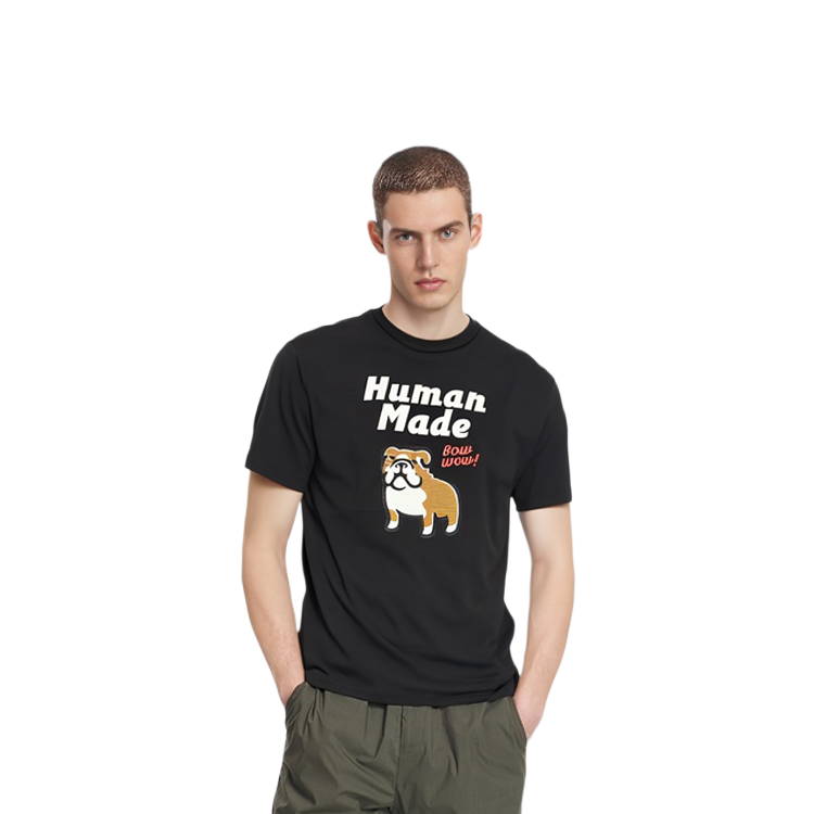 HUMAN MADE Bulldog Graphic Unisex Crewneck Short Sleeve T-Shirt HM22TE001 圖 4
