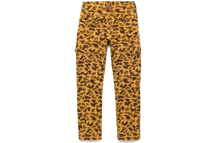 Lookbook HUMAN MADE Camo Pattern Mid-Waist Loose Fit Joggers Unisex. HM21PT004