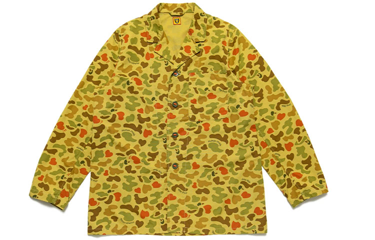 HUMAN MADE Camo Pattern Single-Breasted Jacket Unisex HM21JK009