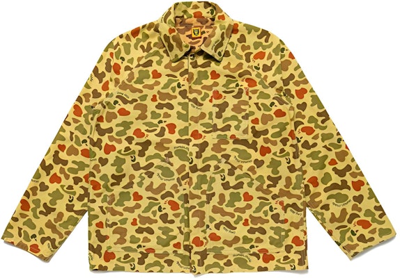 Human Made Jaket Kuning Camo Reversible HM21JK005 Buy Human Made Jaket Kuning Camo Reversible HM21JK005