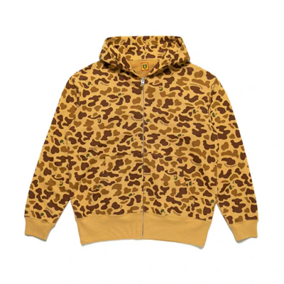 Human Made Camouflage Zip-Up Hoodie Jacket Unisex HM21CS012
