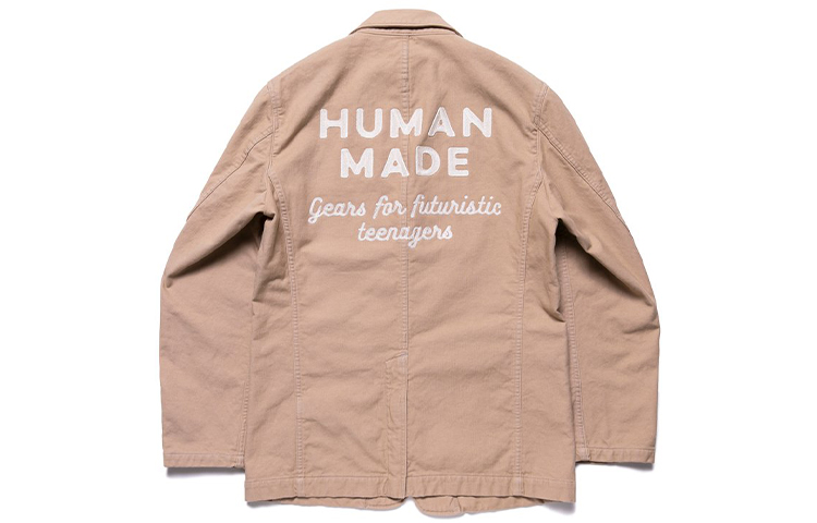 Human Made Casual Blazer Jacket Dark Pink HM20JK003