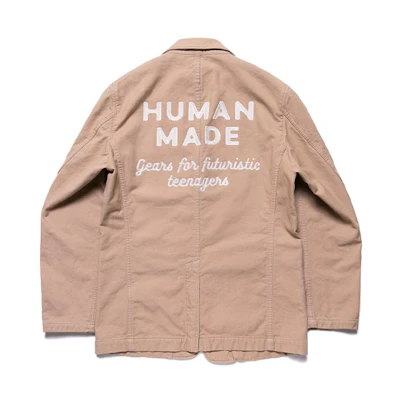 Human Made Casual Blazer Jacket Dark Pink HM20JK003