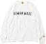 Shop HUMAN MADE Clásica FW22 Camiseta Manga Larga con Logo para Hombre. HM24CS009