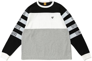 HUMAN MADE Colorblock Graphic Crewneck Long Sleeve Tee Unisex HM23CS019 HUMAN MADE Colorblock Graphic Crewneck Long Sleeve Tee Unisex HM23CS019