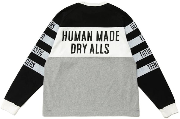 HUMAN MADE Camiseta Manga Larga Unisex Gráfica Colorblock Cuello Redondo HM23CS019 Lookbook HUMAN MADE Camiseta Manga Larga Unisex Gráfica Colorblock Cuello Redondo HM23CS019