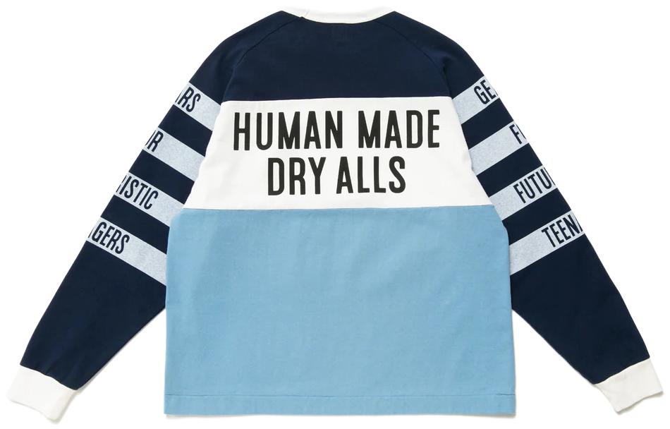 Purchase HUMAN MADE Camiseta Manga Larga Unisex Gráfica Colorblock Cuello Redondo HM23CS019