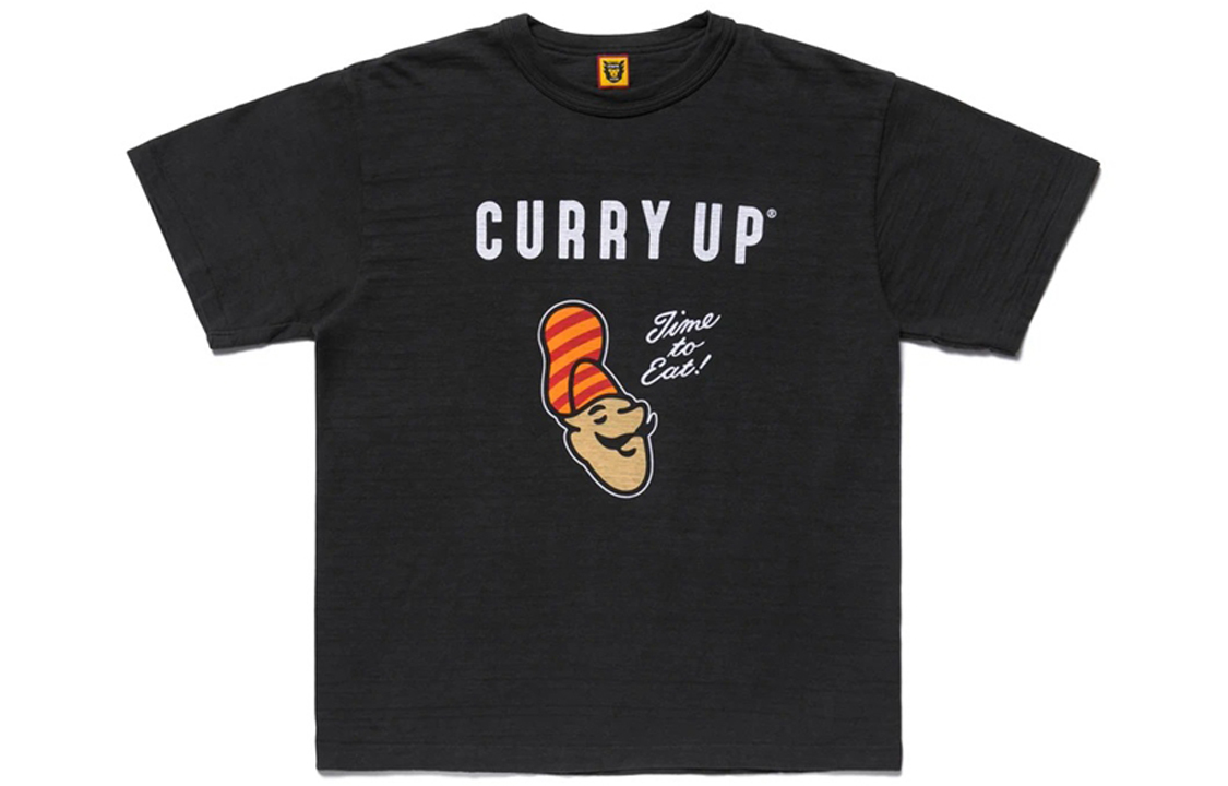 HUMAN MADE Curry Letter Print Unisex T-Shirt HM19TE013 圖 2