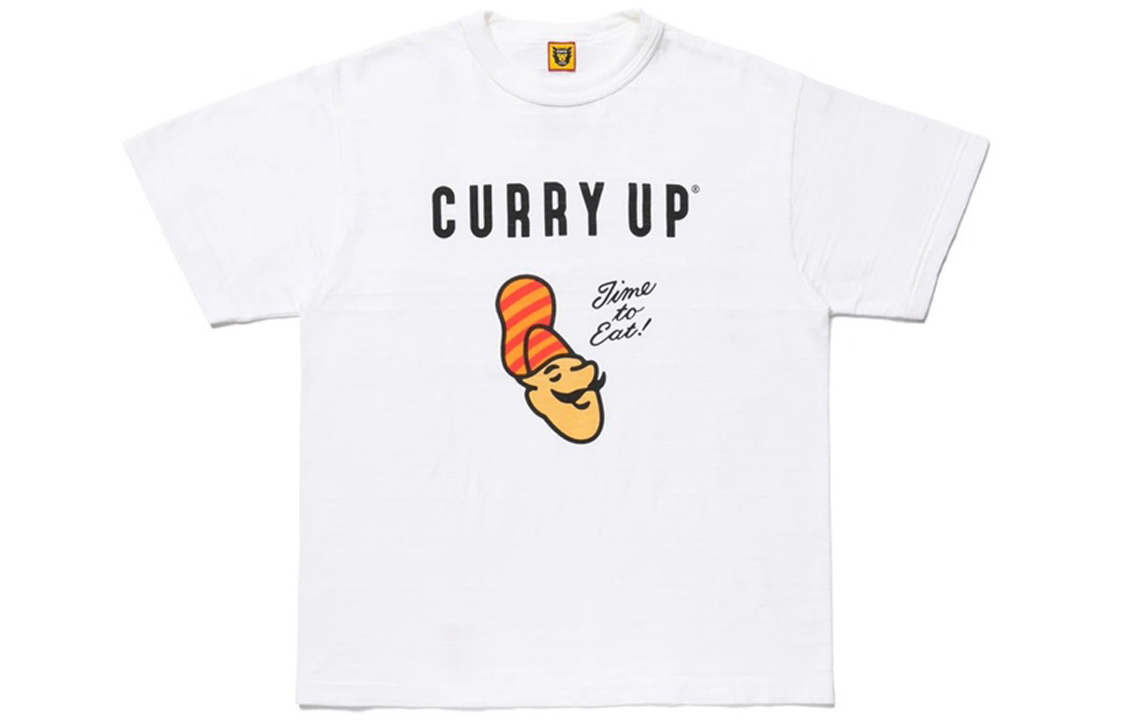 HUMAN MADE Curry Letter Print Unisex T-Shirt HM19TE013 圖 4