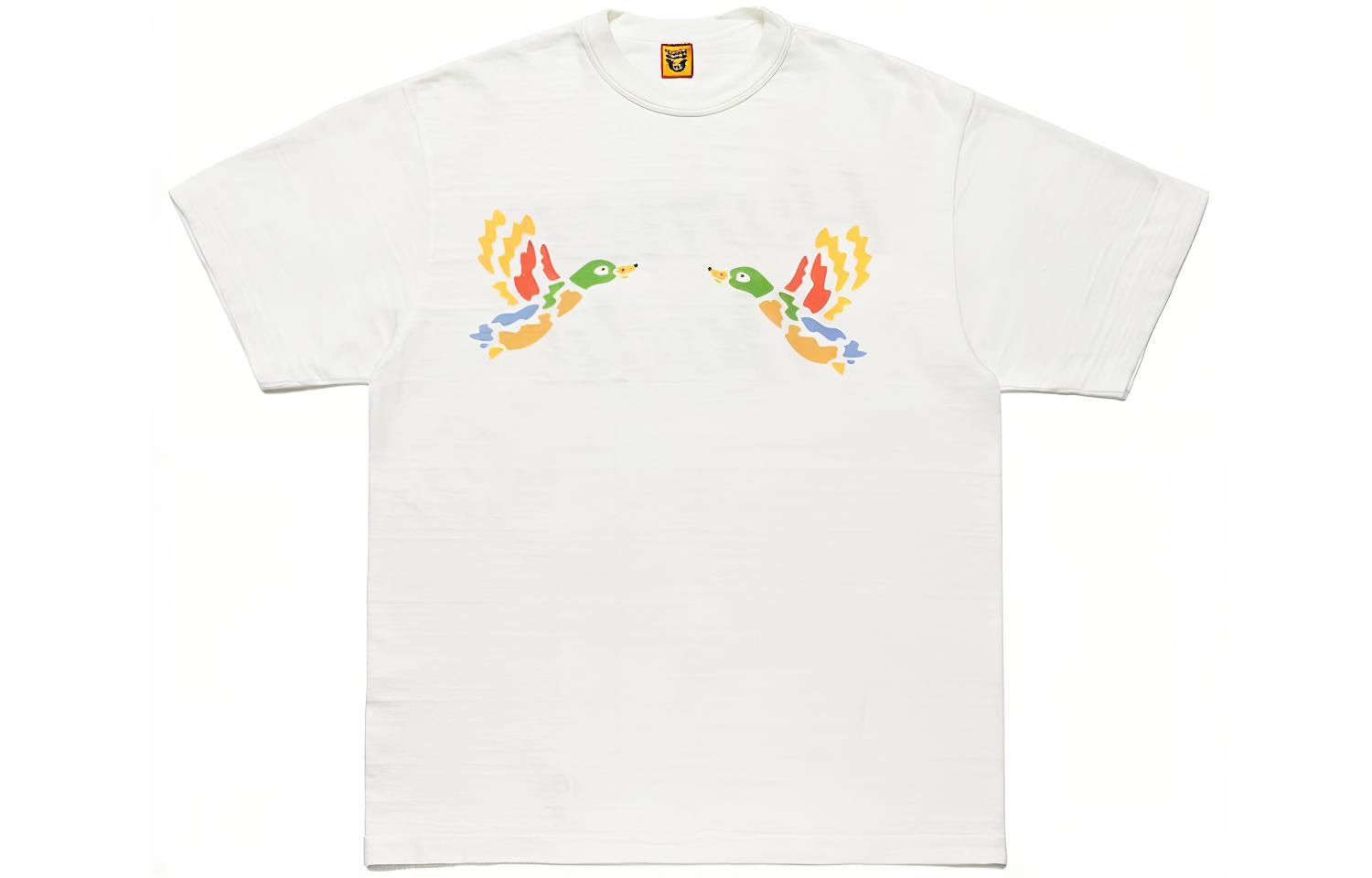 HUMAN MADE Double Duck Print Short Sleeve T-Shirt Unisex HM21TE005