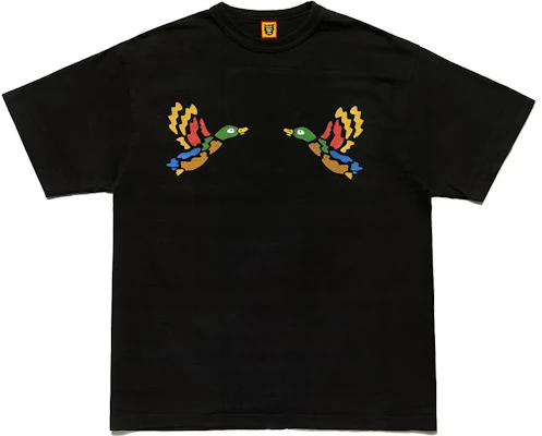 HUMAN MADE Kaos Unisex Double Duck Print Lengan Pendek HM21TE005 Purchase HUMAN MADE Kaos Unisex Double Duck Print Lengan Pendek HM21TE005