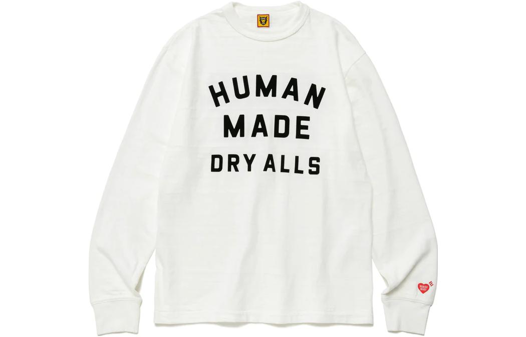 Order Camiseta de Manga Larga HUMAN MADE Dry Alls Logo Print Crewneck. HM25CS025