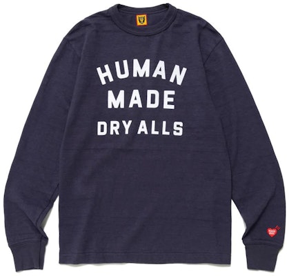Camiseta de Manga Larga HUMAN MADE Dry Alls Logo Print Crewneck. HM25CS025 Shop Camiseta de Manga Larga HUMAN MADE Dry Alls Logo Print Crewneck. HM25CS025