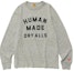 Details for Camiseta de Manga Larga HUMAN MADE Dry Alls Logo Print Crewneck. HM25CS025