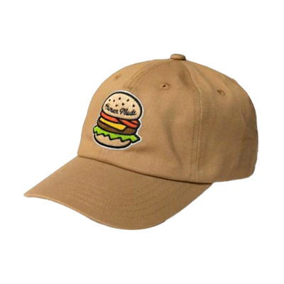 HUMAN MADE Embroidered Burger Cap Unisex Multicolor HM21GD023