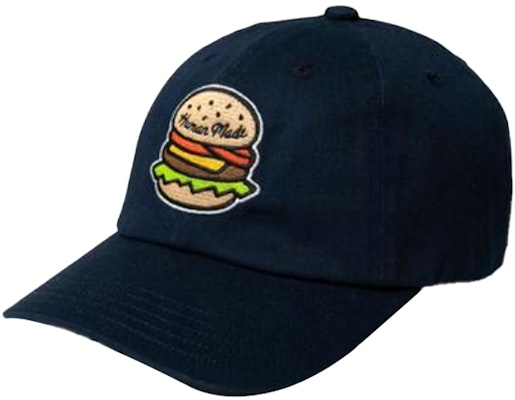 HUMAN MADE 刺繍バーガーキャップ ユニセックス マルチカラー HM21GD023 Purchase HUMAN MADE 刺繍バーガーキャップ ユニセックス マルチカラー HM21GD023