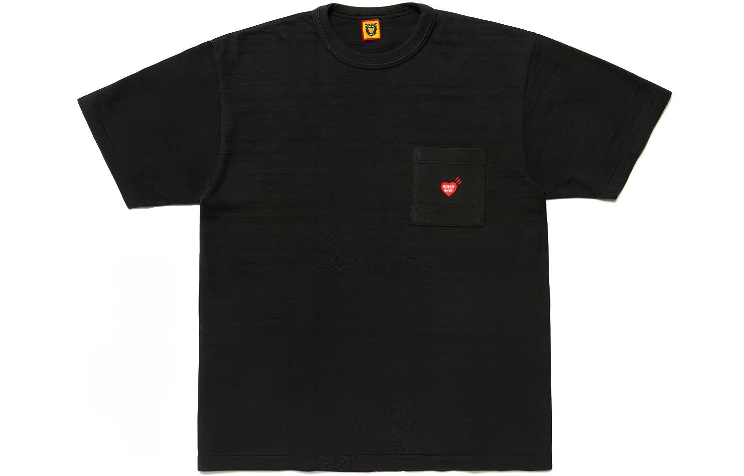 HUMAN MADE Embroidered Heart Pocket Dog Graphic Unisex T-Shirt. HM22CS005 圖 5